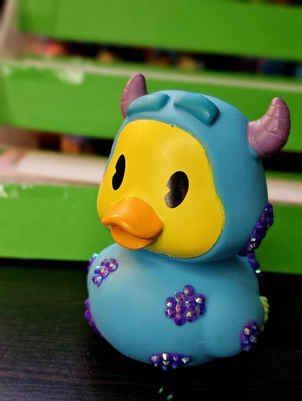 Sully Monsters Inc BLINGED/BEDAZZELED Disney Duck